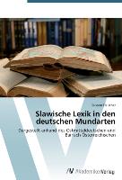 Slawische Lexik in den deutschen Mundarten