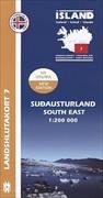 IRK 07 Sudausturland / Süd-Ost-Island Regionalkarte