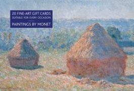 Card Box of 20 Notecards and Envelopes: Paintings by Monet