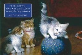 Card Box of 20 Notecards and Envelopes: Kittens and Cats
