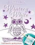 Scratch & Stencil: Wintery White