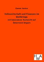 Volkswirtschaft und Finanzen im Weltkriege