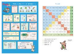 Fredo - Mathematik, Zu Ausgabe A - 2015 und Ausgabe B, 1. Schuljahr, Poster, Mathe-Wörter/Plustafel