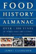 Food History Almanac: Over 1,300 Years of World Culinary History, Culture, and Social Influence 2 Volumes
