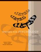 Writing for Psychology