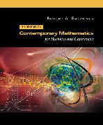 Contemporary Mathematics for Business and Consumers