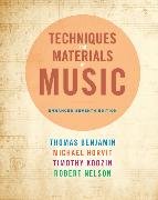 Techniques and Materials of Music