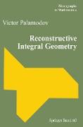 Reconstructive Integral Geometry