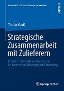 Strategische Zusammenarbeit mit Zulieferern