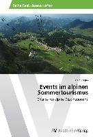 Events im alpinen Sommertourismus