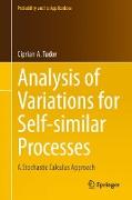 Analysis of Variations for Self-similar Processes