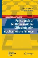 Functionals of Multidimensional Diffusions with Applications to Finance