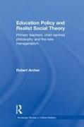 Education Policy and Realist Social Theory
