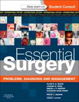 Essential Surgery International Edition