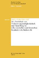 Das Verhältnis von Exekutivorganmitgliedschaft und Anstellung im Schweizerischen und Deutschen Kapitalgesellschaftsrecht