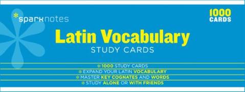 Latin Vocabulary Sparknotes Study Cards, Volume 13