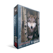 Eurographics puzzle. Grauer Wolf