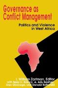 Governance as Conflict Management