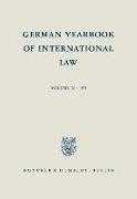 German Yearbook of International Law - Jahrbuch für Internationales Recht