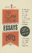 The Best Canadian Essays 2013