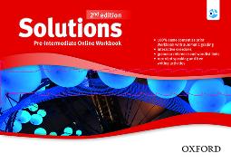 Solutions: Pre-Intermediate: Online Workbook - Card with Access Code