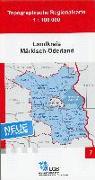 Topographische Regionalkarte 1:100000, Landkreis Märkisch-Oderland