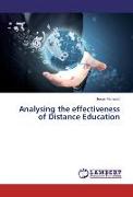Analysing the effectiveness of Distance Education