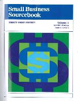 Small Business Sourcebook: 6 Volume Set
