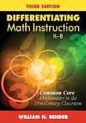 Differentiating Math Instruction, K-8