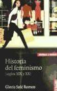 Historia del feminismo : siglos XIX y XX