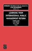 Learning from International Public Management Reform