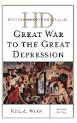 Historical Dictionary from the Great War to the Great Depression