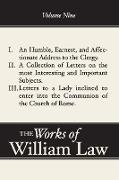 An Humble, Earnest, and Affectionate Address to the Clergy, A Collection of Letters, Letters to a Lady Inclined to Enter the Romish