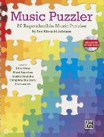Music Puzzler: 80 Reproducible Music Puzzles, Comb Bound Book & Data CD