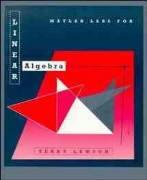 Linear Algebra, Mat Labs