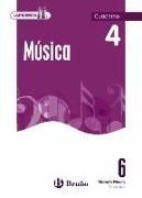 Lapiceros, música, 6 Educación Primaria. Cuaderno 4