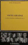 Voces airadas : la otra cara de la generación del 27