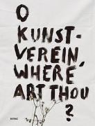 O Kunstverein, where art thou?