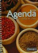 Agenda 2014 : Con recetas de cocina