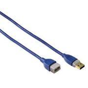 HAMA® USB-3.0-Kabel A-Stecker - A-Kupplung, 1,8 m