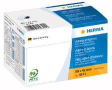 HERMA Adressetiketten auf Rollen, 89 x 42 mm