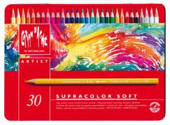 CARAN d'ACHE Farbstifte Supracolor® Soft, 30 Farben