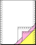 SIGEL Computerpapier A4 hoch, mehrfach, 600 Blatt NK Kopie: rosa/gelb, AHL