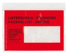 ELCO Quick Vitro Dokumententaschen Lieferschein/Rechnung, C6 Fenster rechts