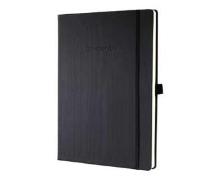 SIGEL Notizbuch Conceptum Hardcover, 5 mm kariert schwarz