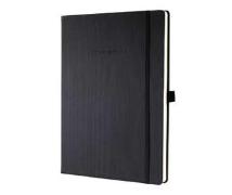 SIGEL Notizbuch Conceptum Hardcover, liniert schwarz