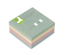 Q-CONNECT® Haftnotizen Quick Notes Würfel, pastell 400 Blatt