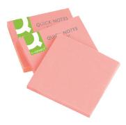 Q-CONNECT® Haftnotizen Quick Notes neon, neonpink