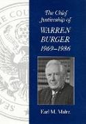 The Chief Justiceship of Warren Burger, 1969-1986