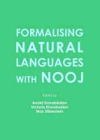 Formalising Natural Languages with Nooj